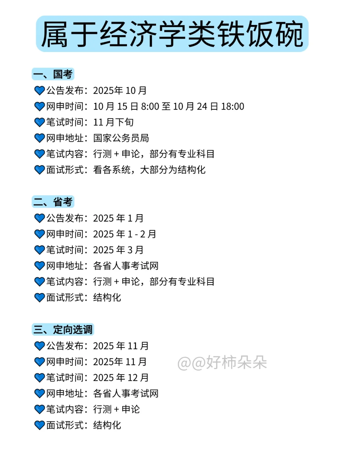 老天奶，经济学专业考公简直赢麻啊！！