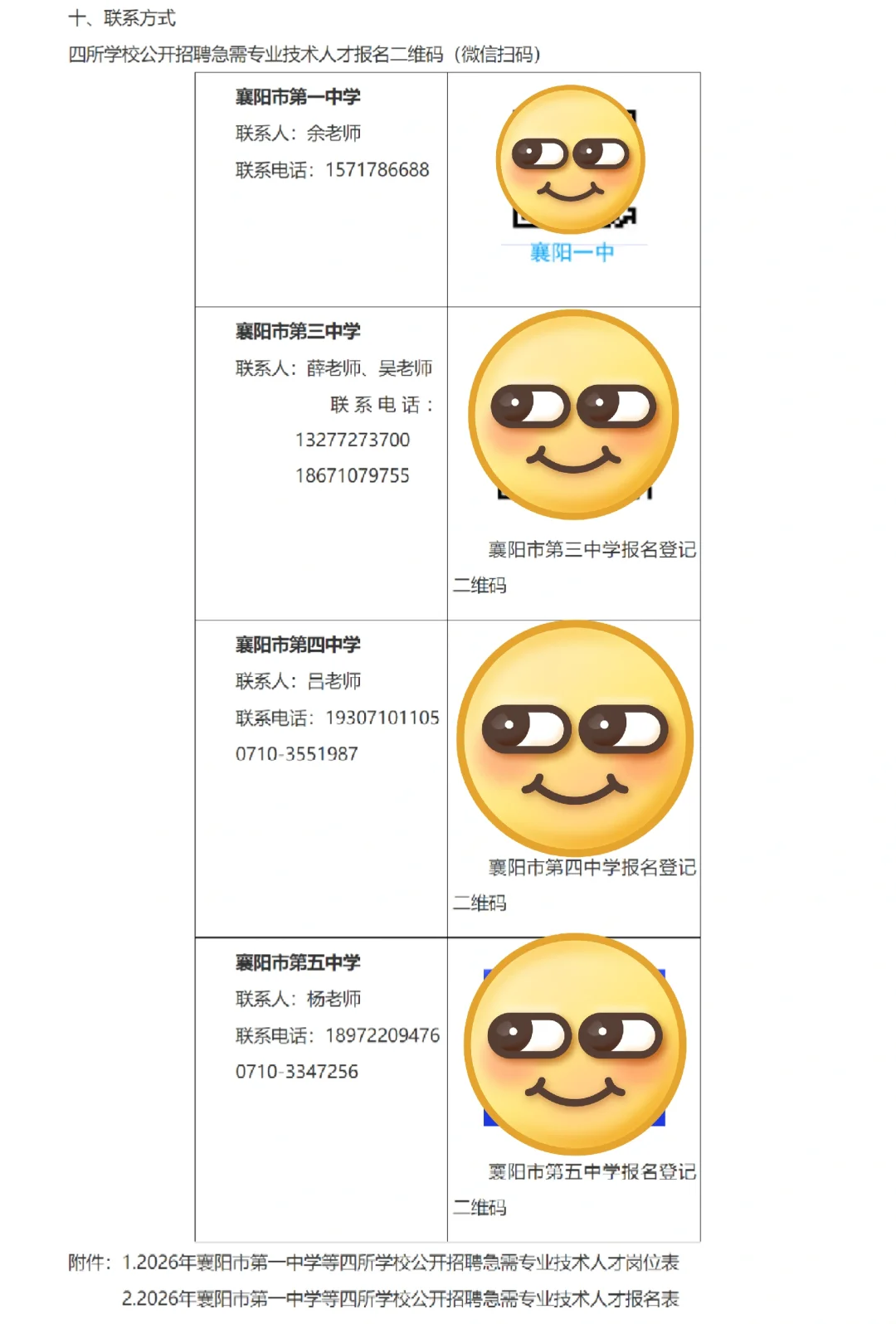 有编制，教师招聘硕士起！襄阳市四所高中！