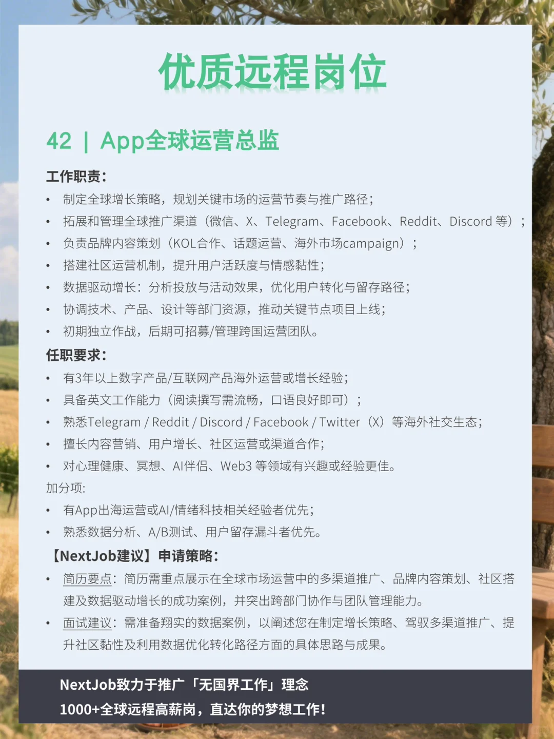 ✨运营岗远程机会来啦