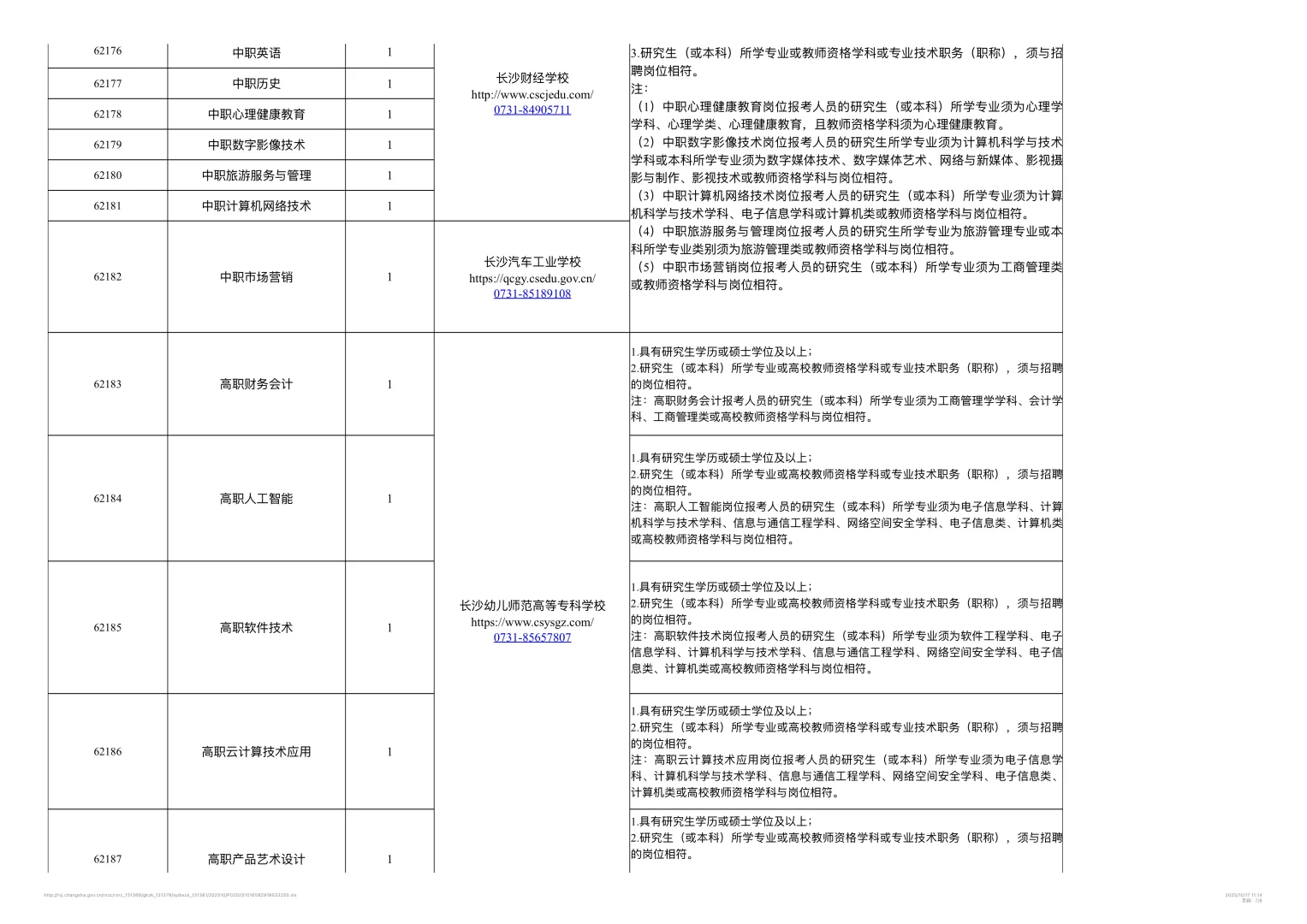 26年长沙教育局所属事业单位公开招聘教师