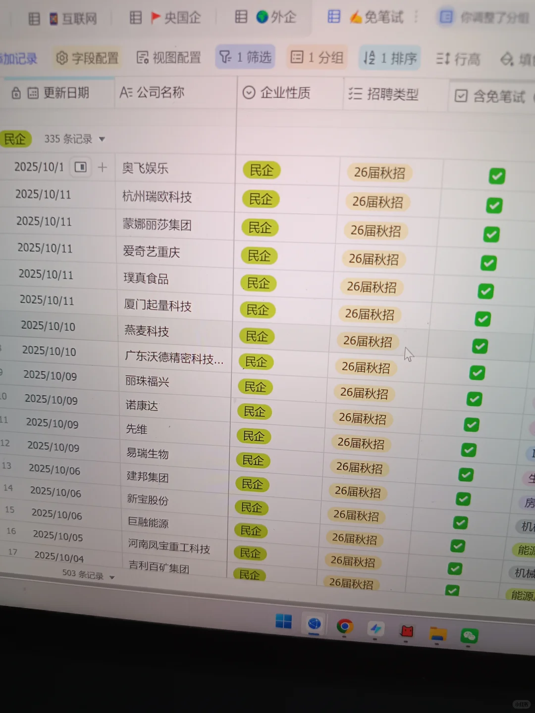 先把100家，免笔试央国企全部投一遍啊