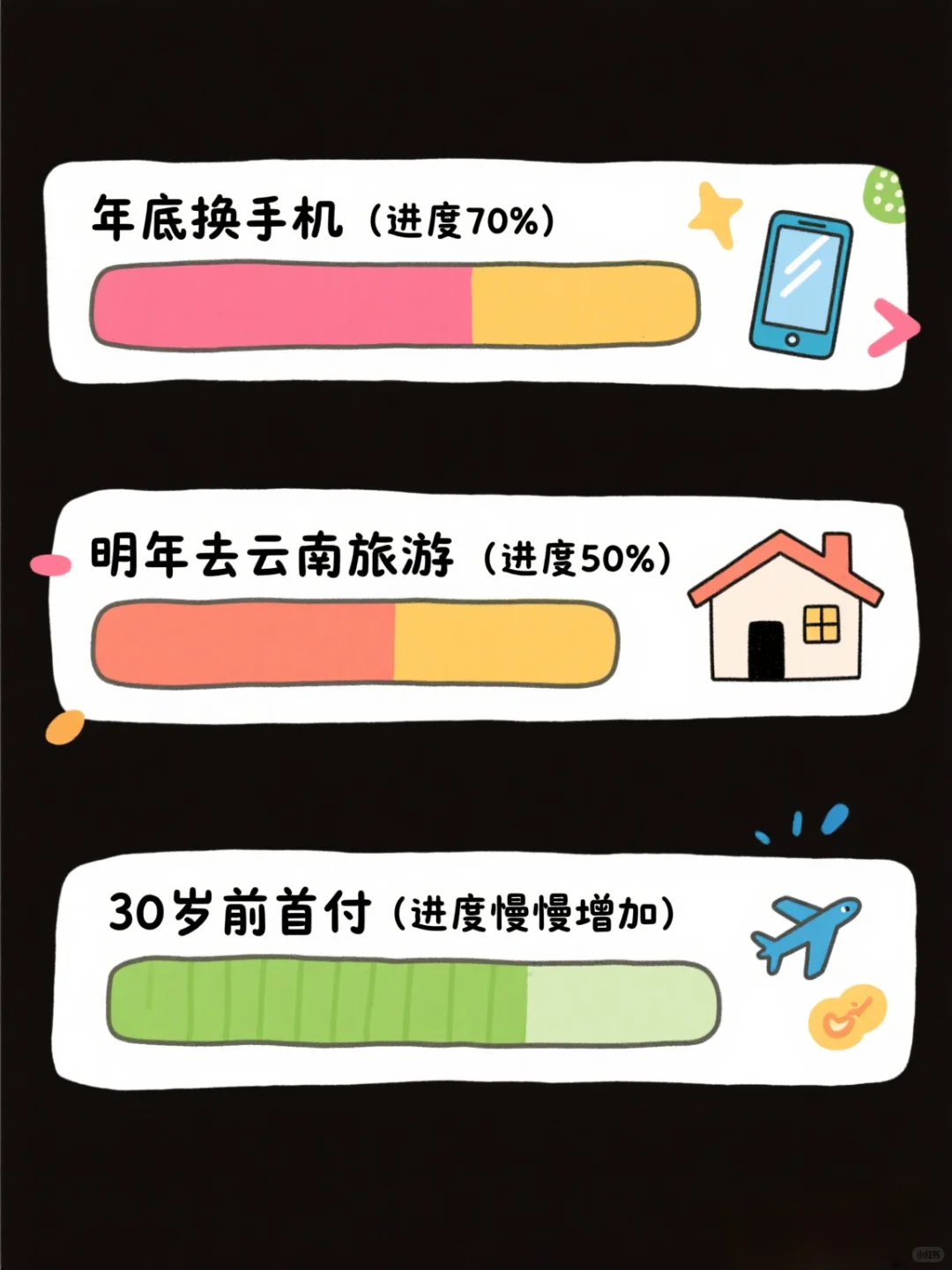终于悟了▲长期攒钱哪需要硬扛