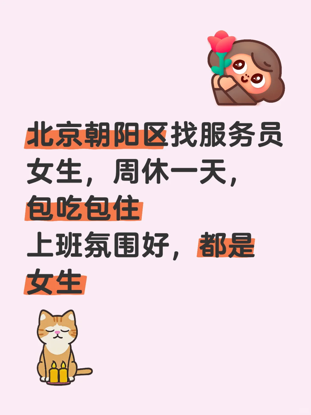 朝阳区有找工作的吗