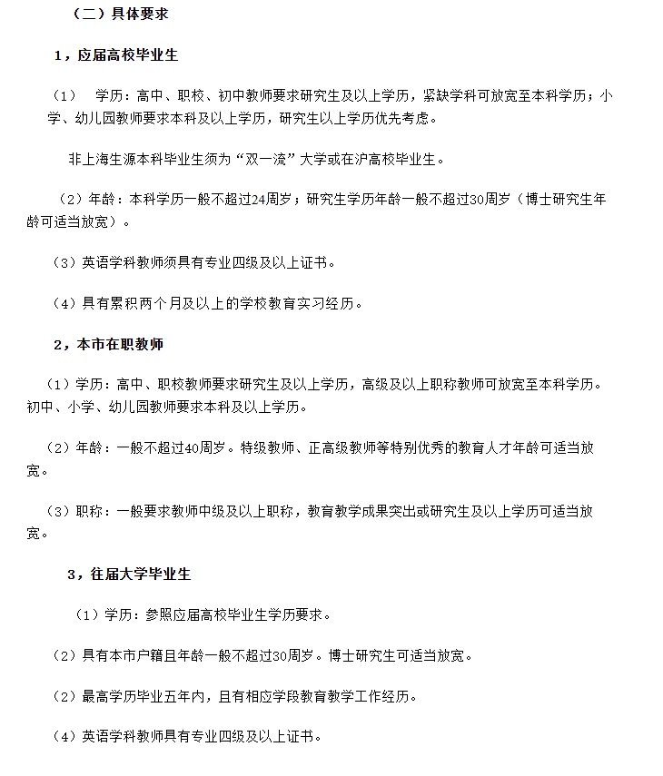 26年上海市徐汇区招聘编制教师453名