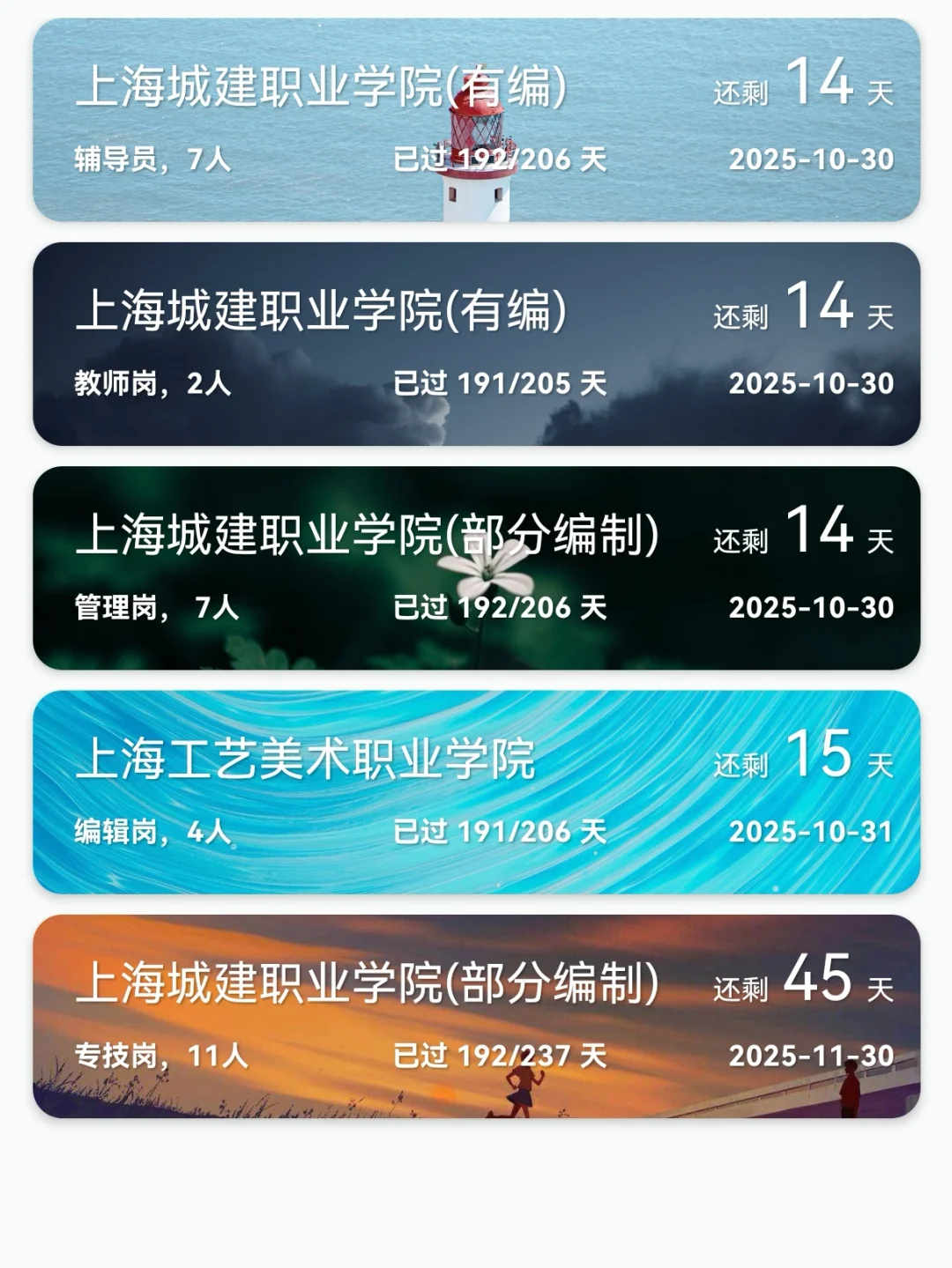 事业编|10.16上海高校招聘分享，硕士机会多