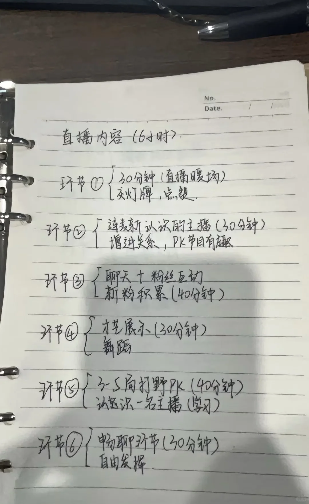 新人主播6小时可照抄搬走