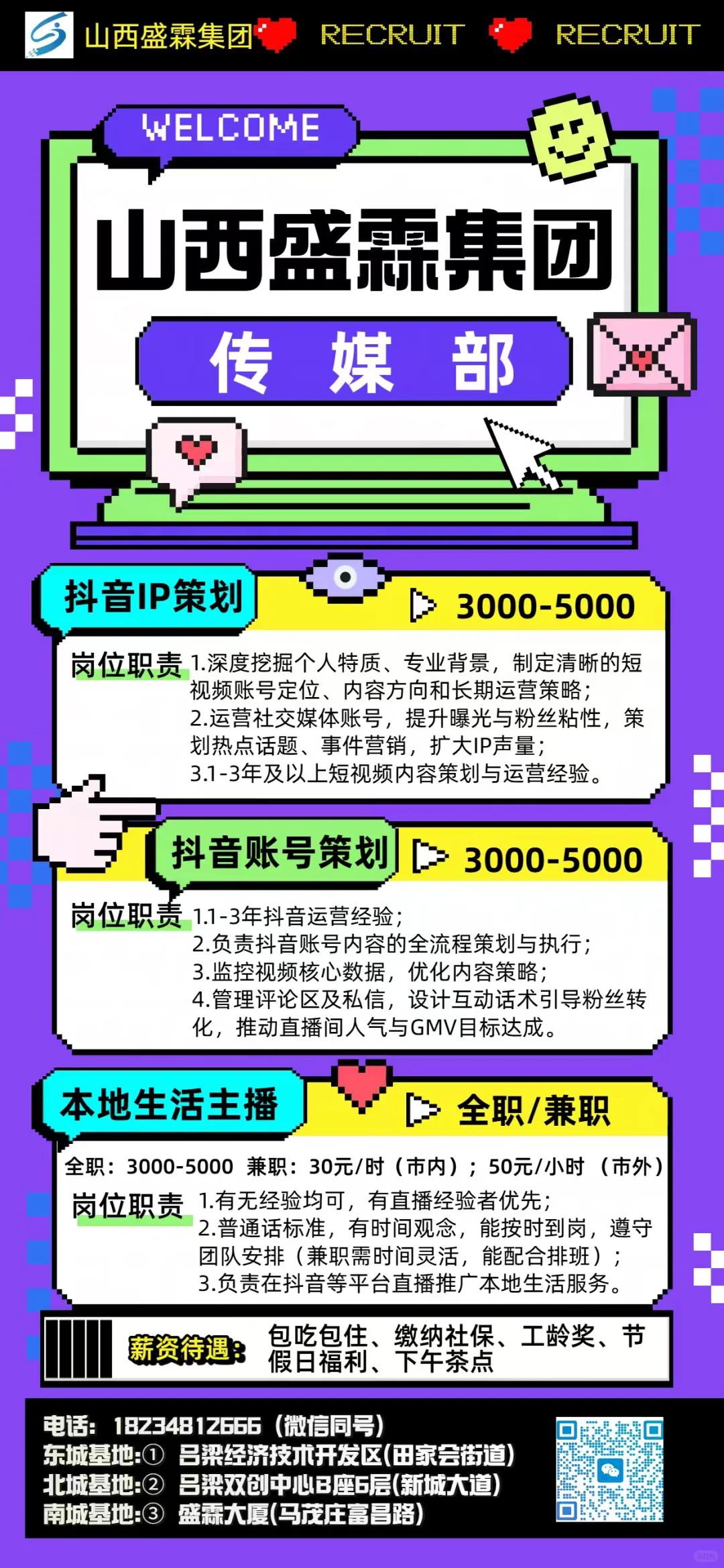 山西盛霖集团多个核心部门急招英才！