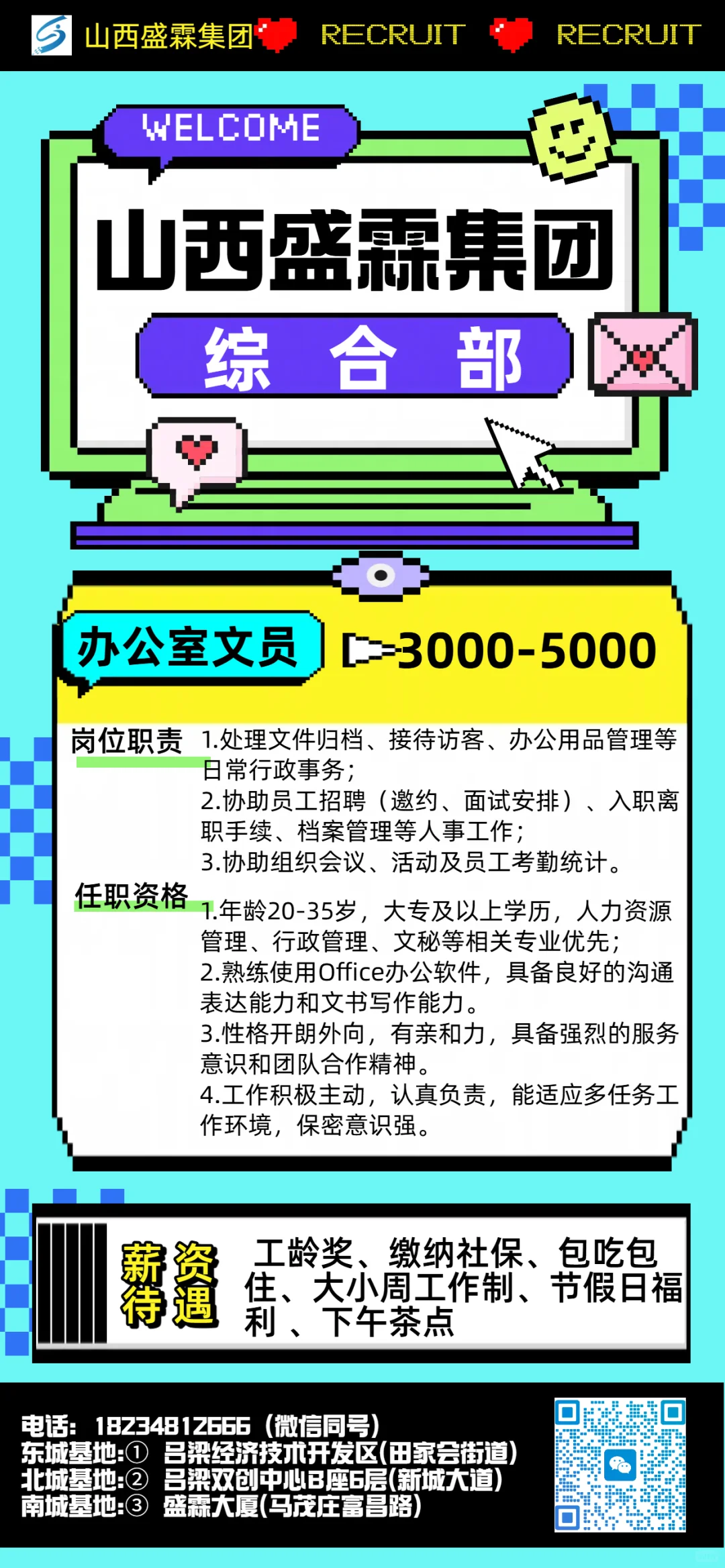 山西盛霖集团多个核心部门急招英才！