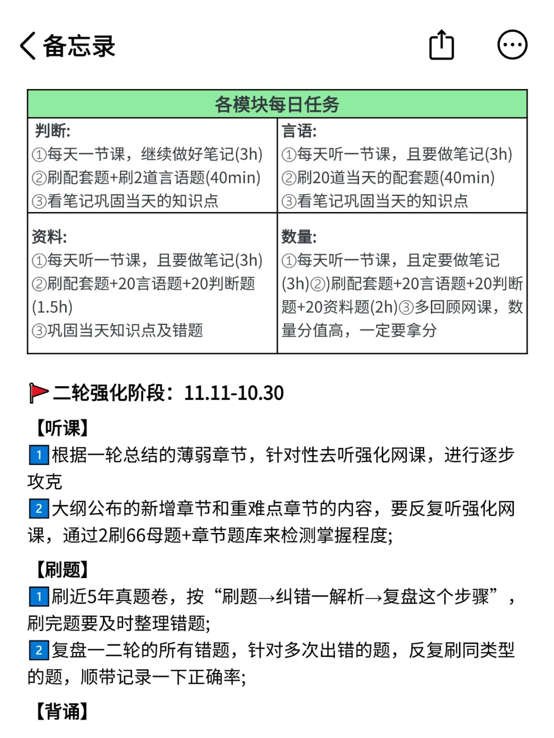 10.16再准备军队文职我的建议是:(短期适用)