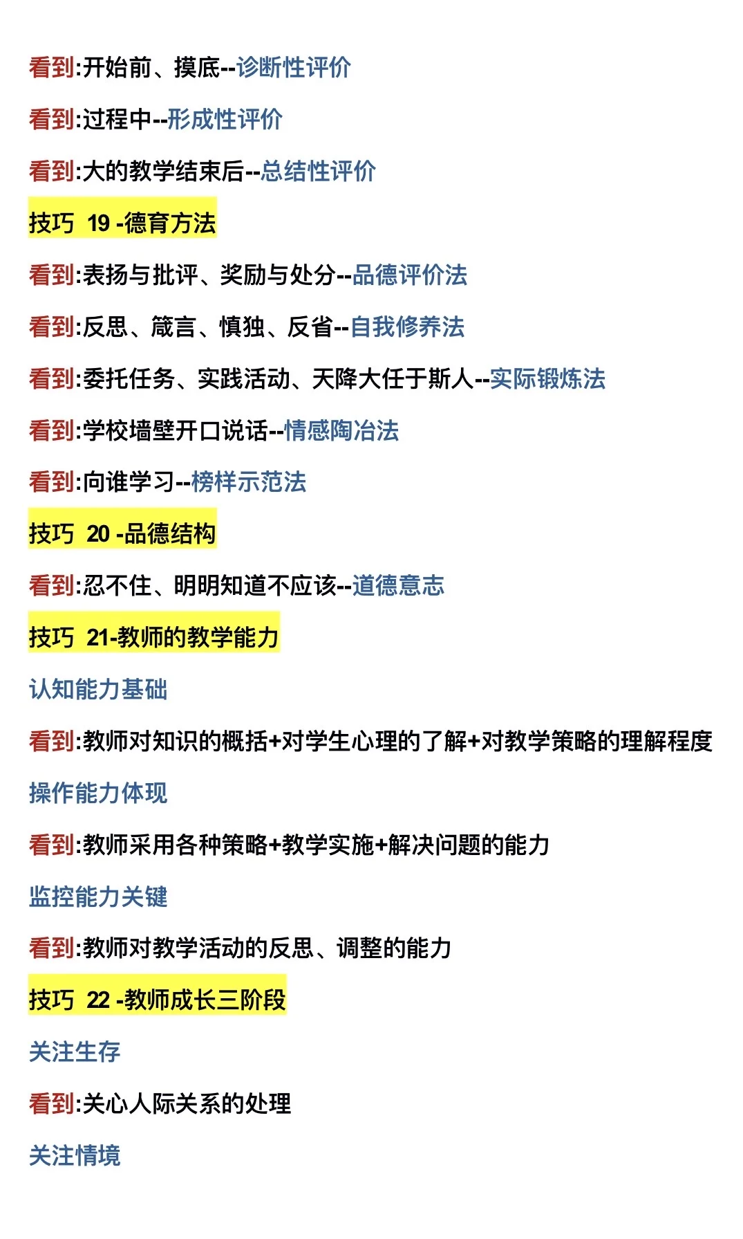 科二单选题秒选技巧完整版来喽！！！