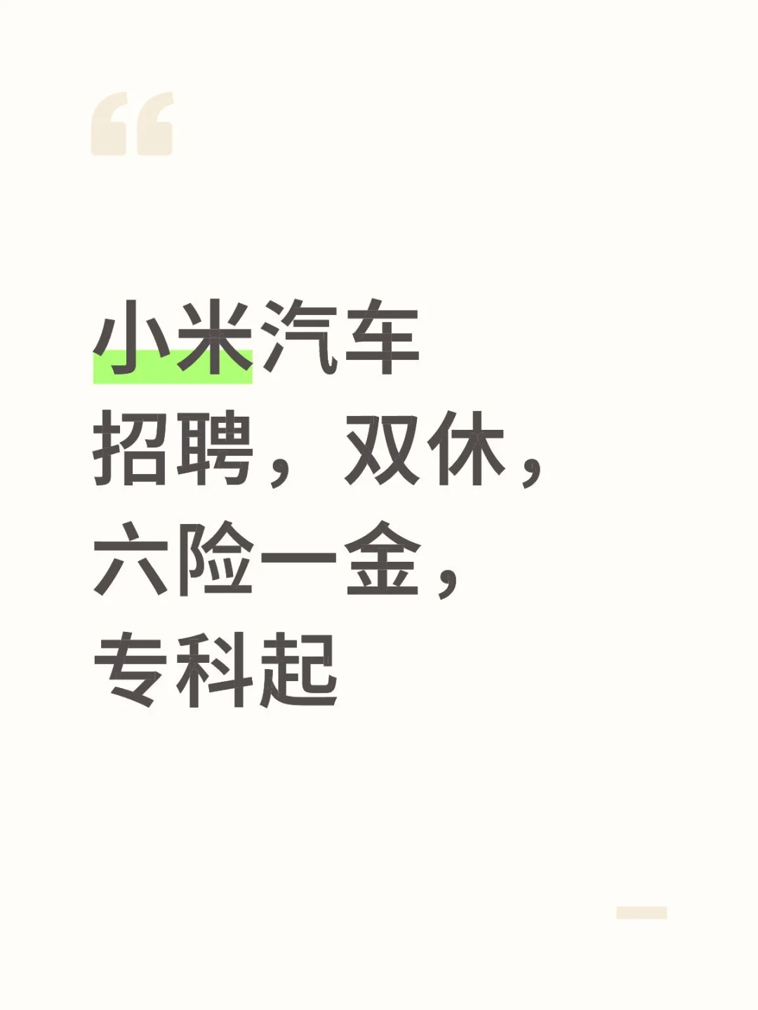 雷总喊你造车啦！