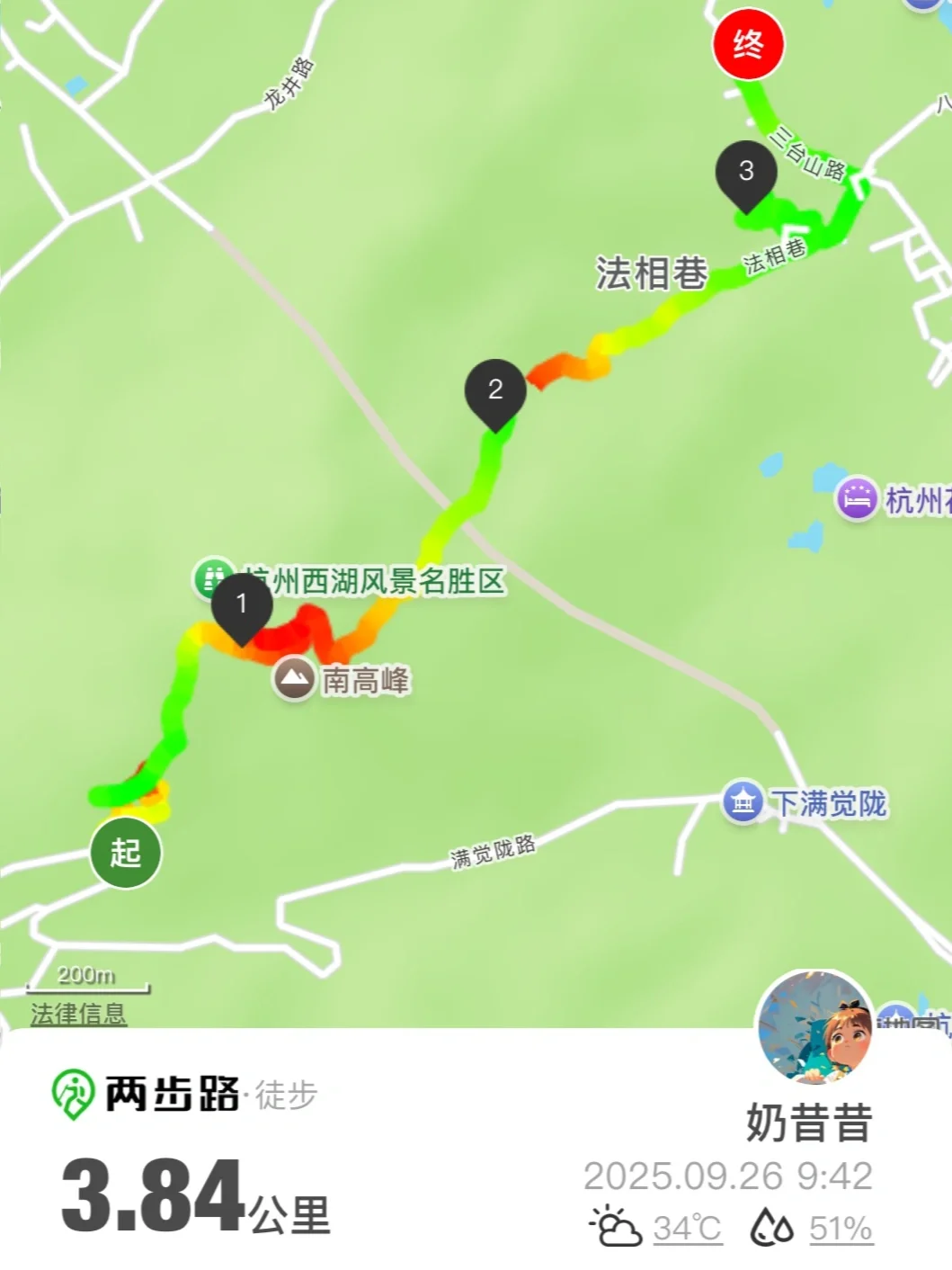 杭州徒步｜一条被忽略的西湖秘境路线