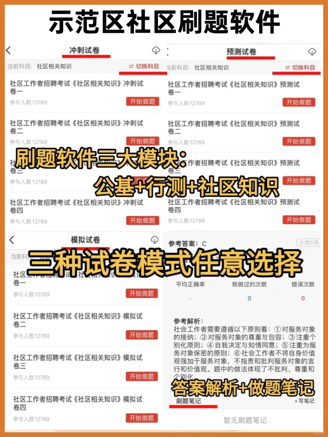 紧急‼️济源市示范区社区工作者招聘备考通知