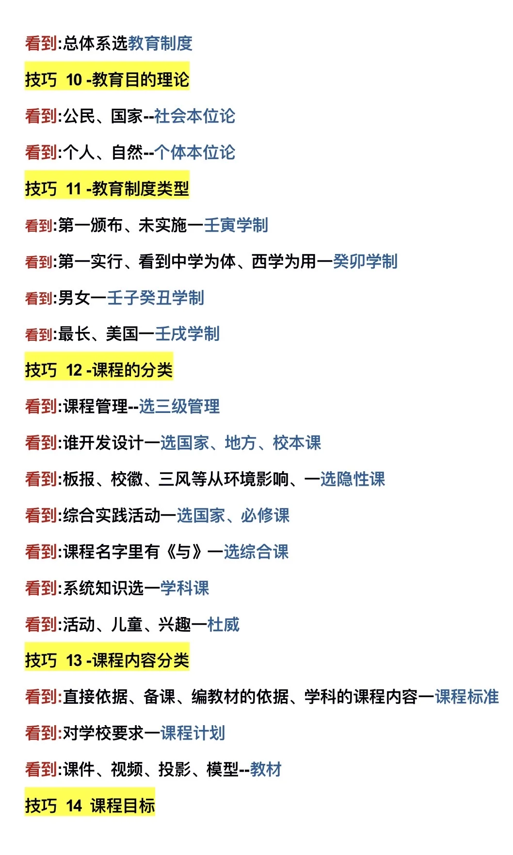 科二单选题秒选技巧完整版来喽！！！