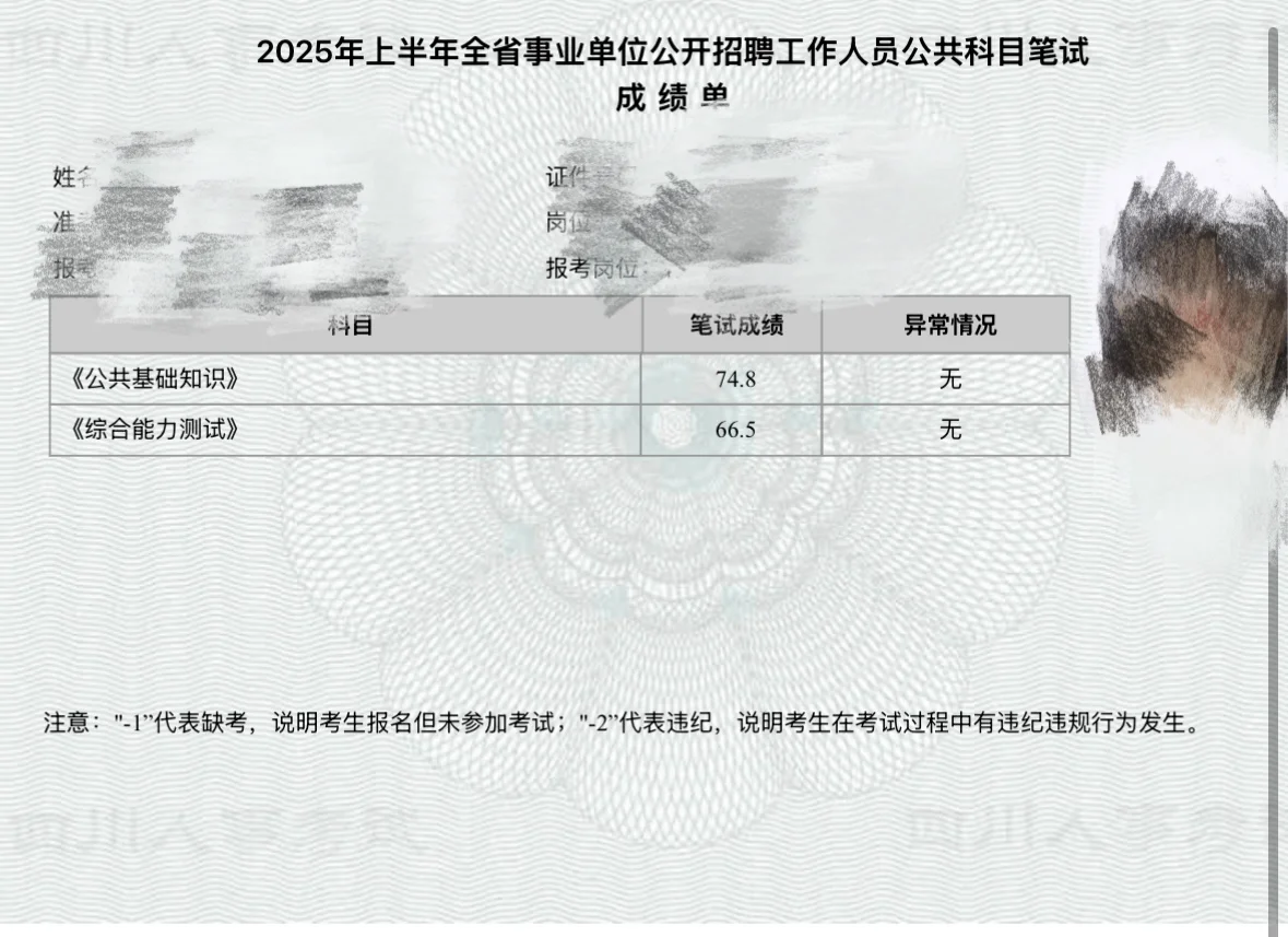 四川事业编备考两个月141经验分享