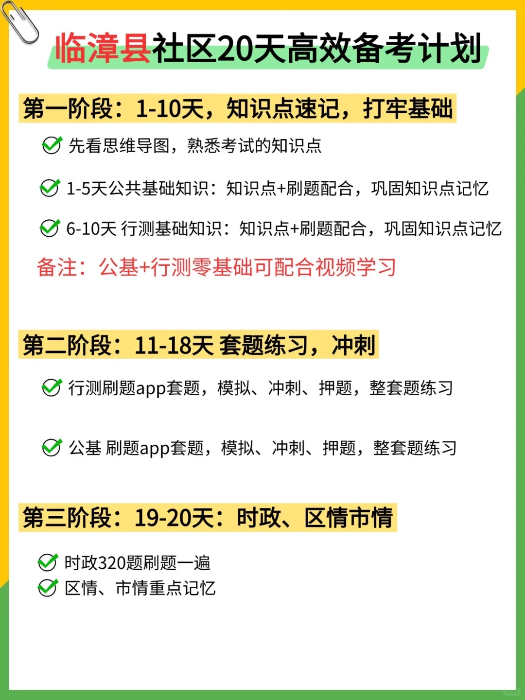 普及下邯郸临漳县社区招聘的强度，背吧！