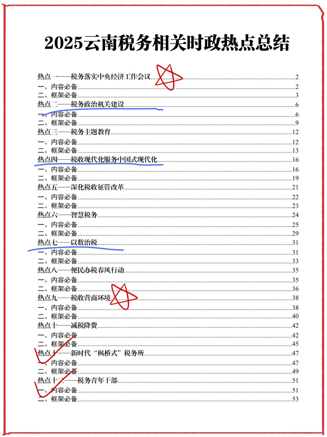 想报考云南税务局小道消息，客观题背没丢分