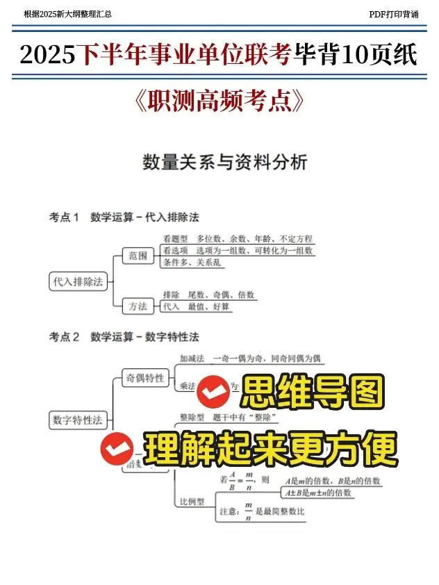 10.25事业编别裸考，就这9页纸7天背过稳