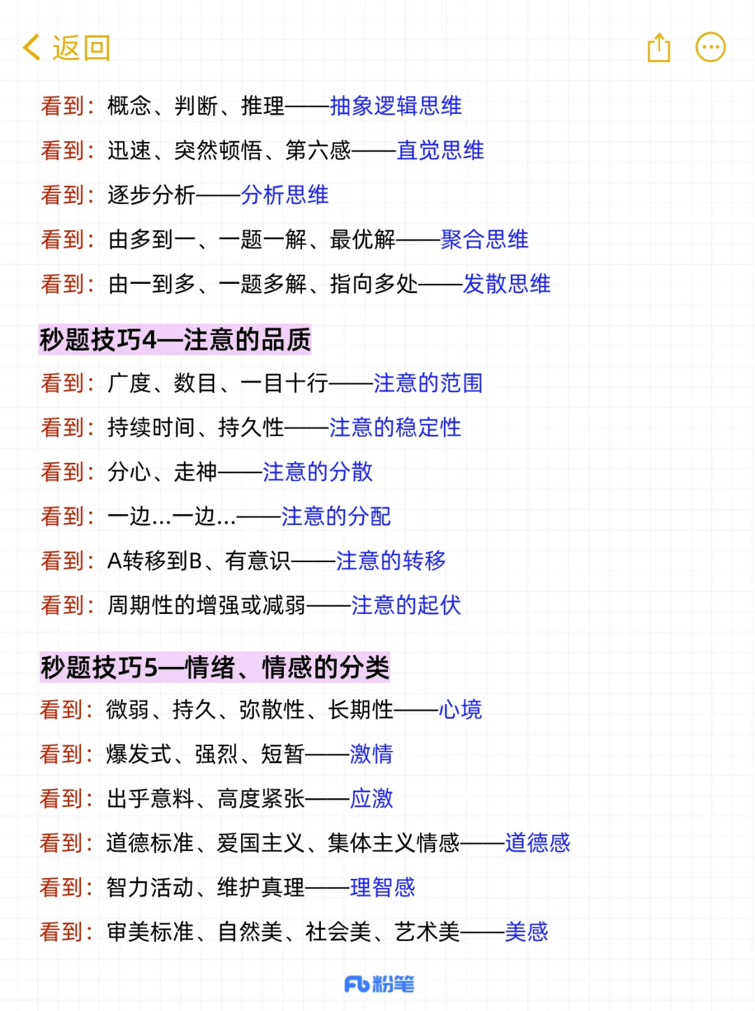 心理学秒题技巧来啦！高效备考不费力🔥
