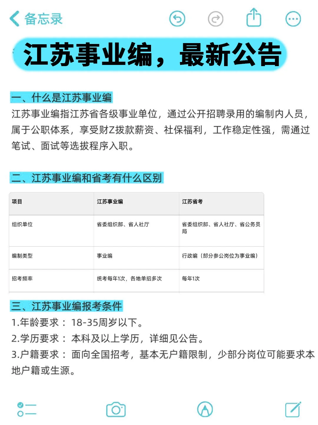 因为考上了，说下江苏事业编的强度