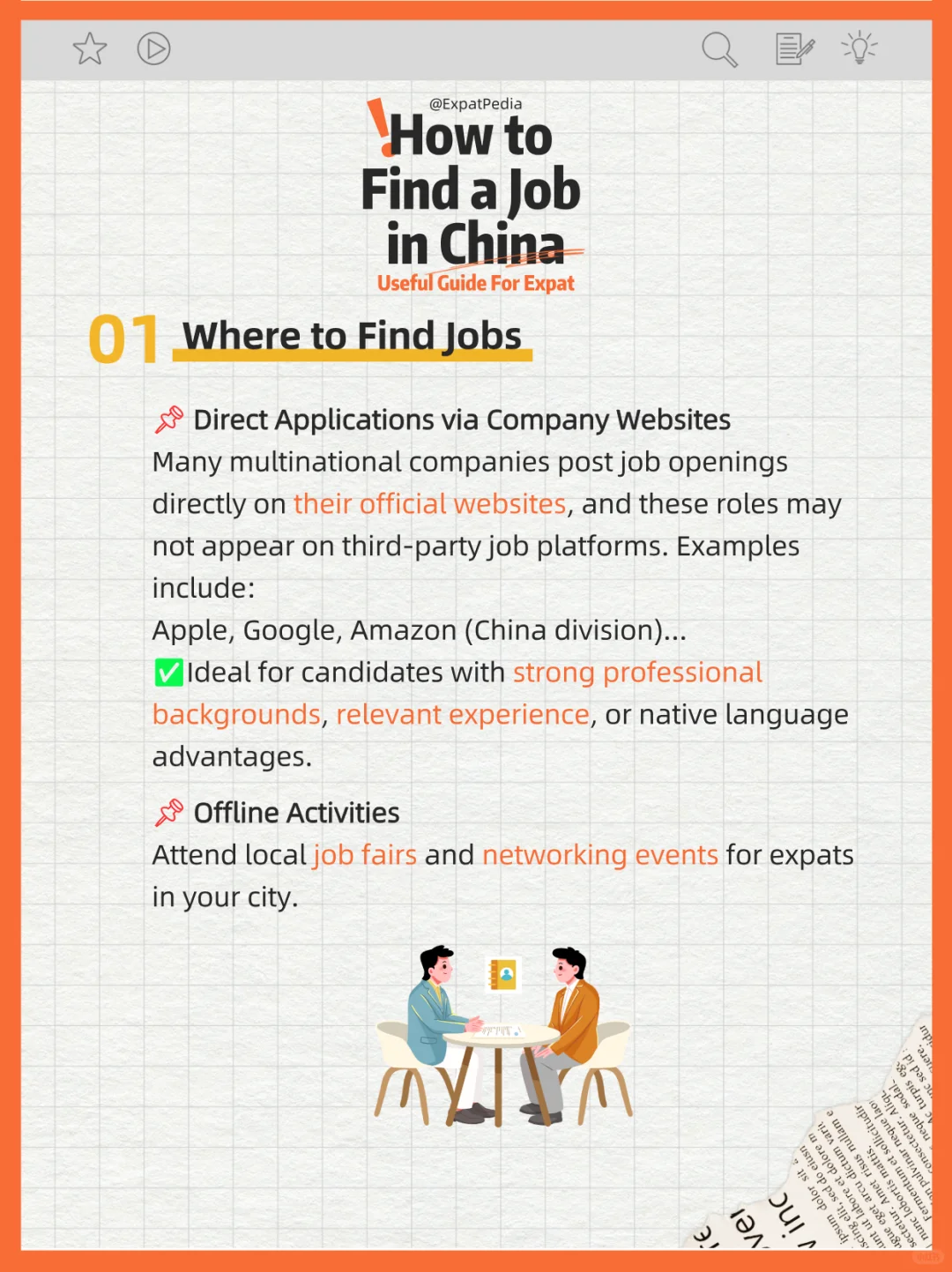 Recommended Jobs for Expats