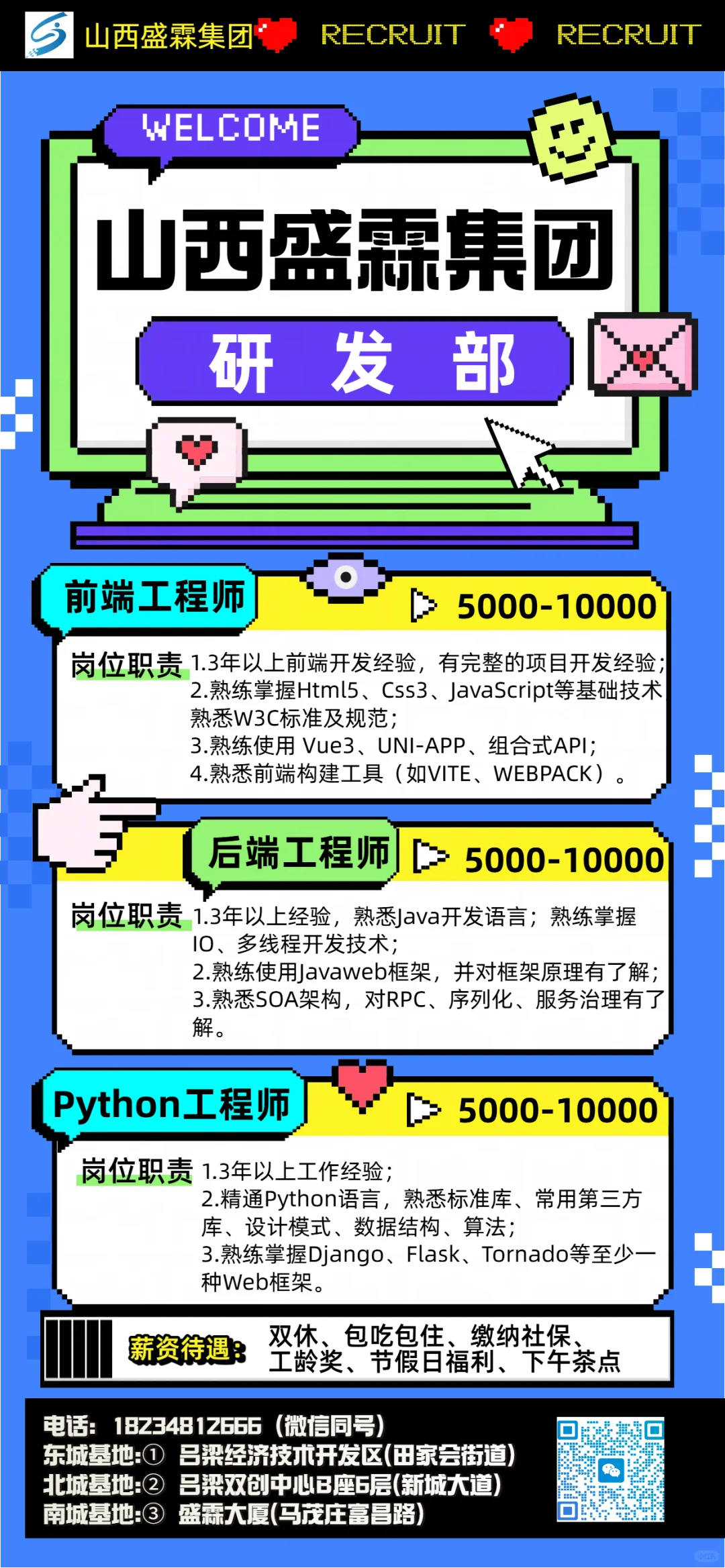 山西盛霖集团多个核心部门急招英才！