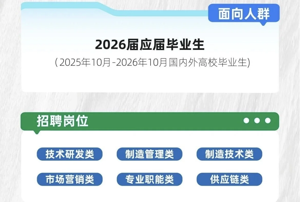 金田新材2026校园招聘启动