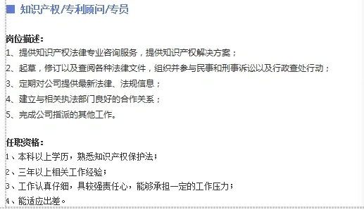 职位说明书系列，你值得拥有！