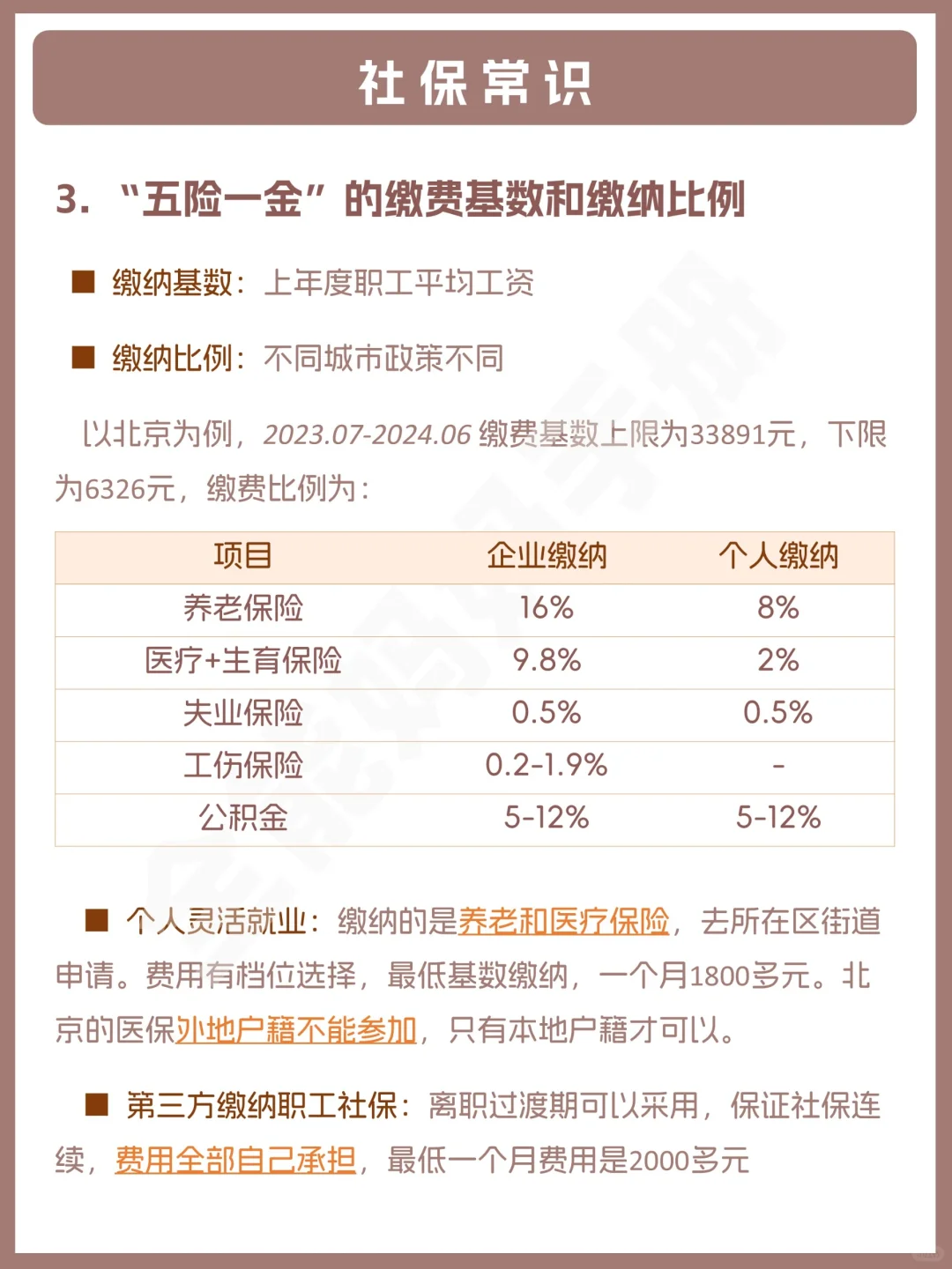 一篇读懂五险一金 | 全能生活手册