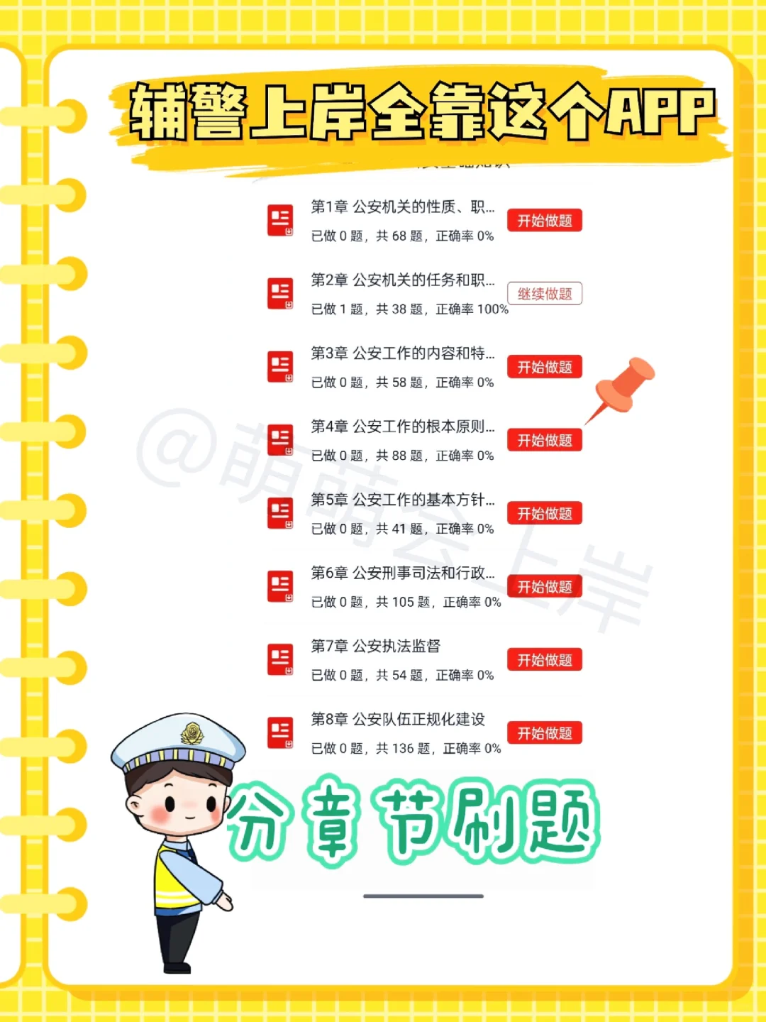 从备考到上岸！吉林辅警同事都用的宝藏app