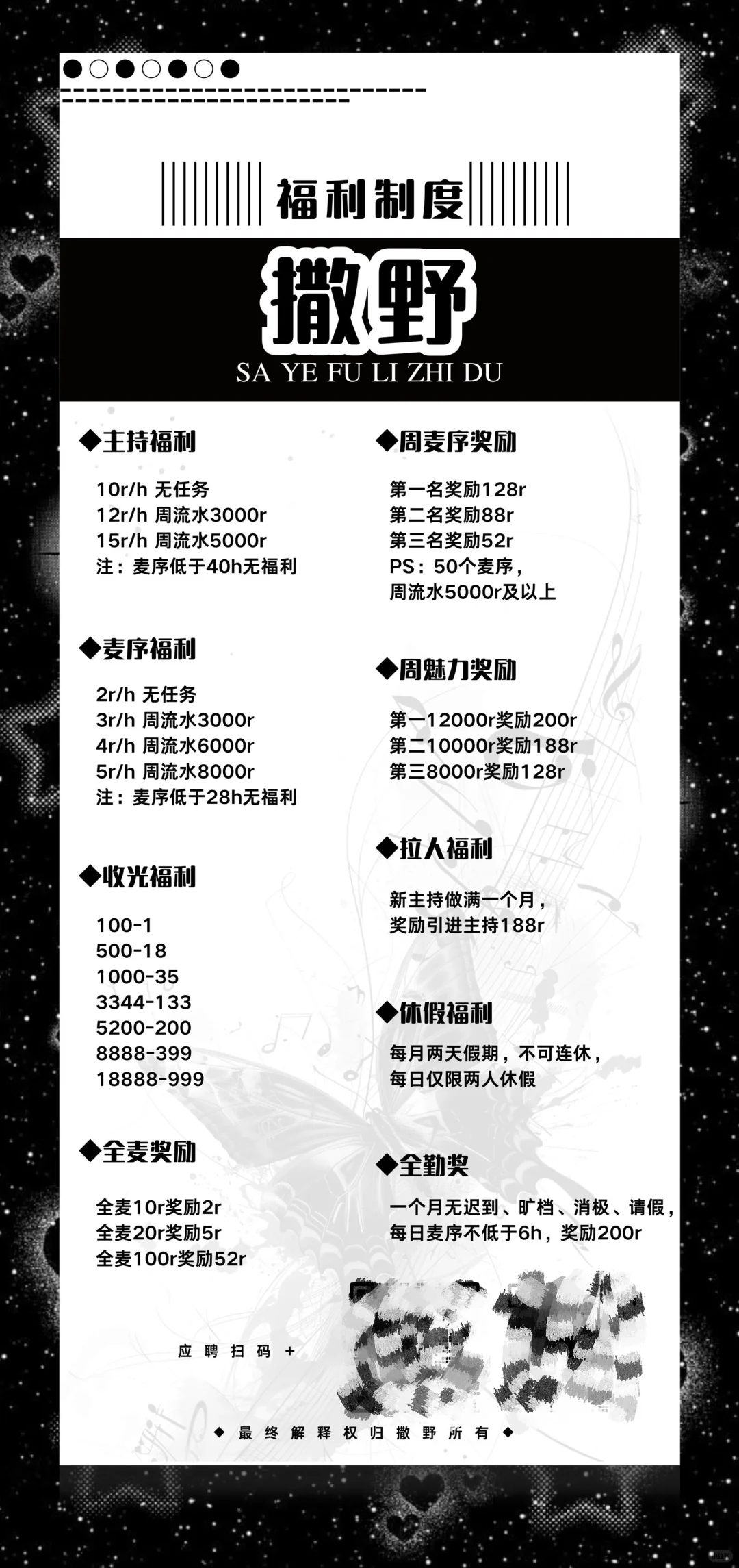 厅管直招 有想法的来
