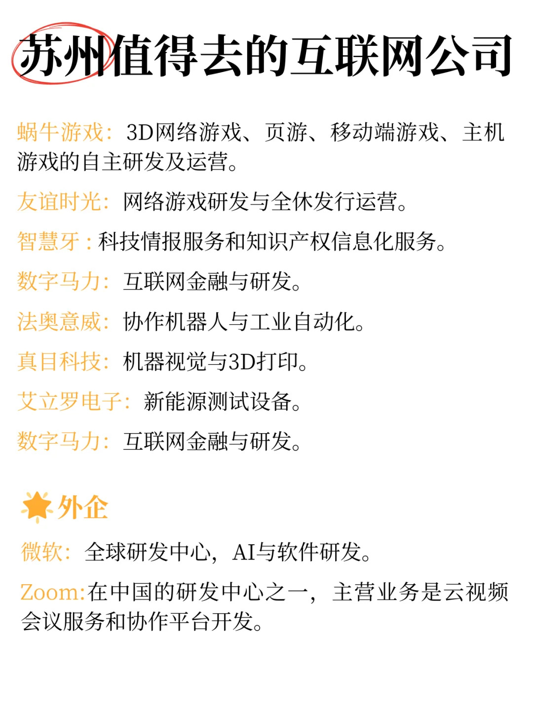 9月把苏州这些互联网大厂都投了！