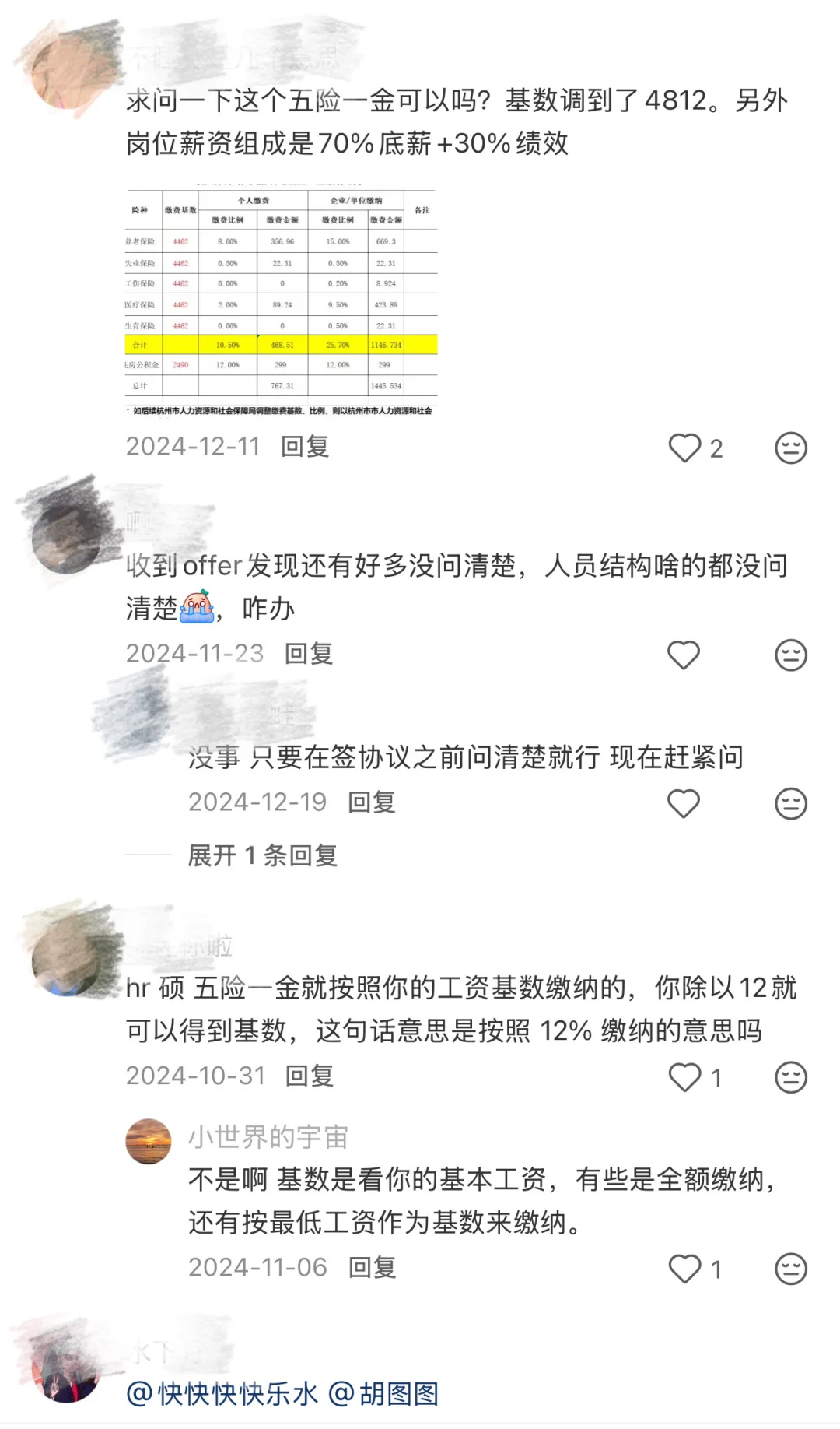 果然谈薪懂五险一金的校招生都是狠角色