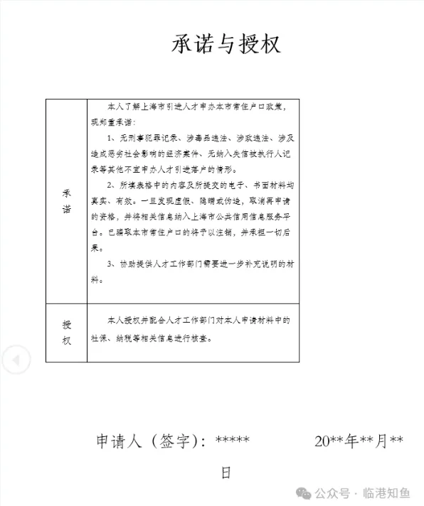 上海人才引进落户材料准备清单（一）