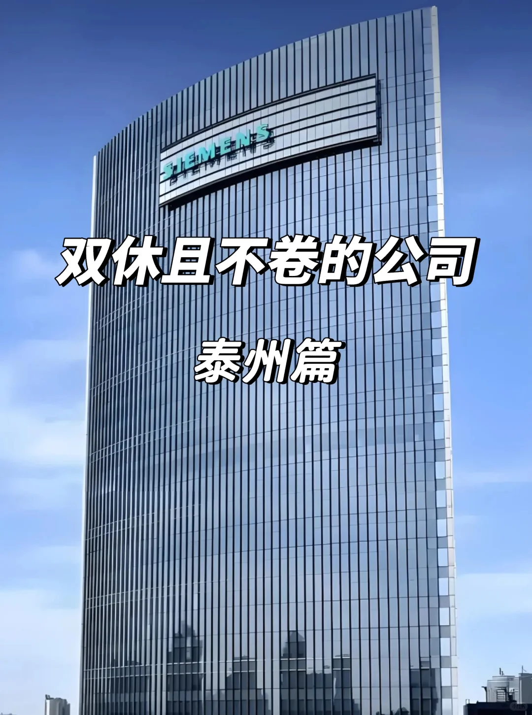 泰州双休不卷公司合集！这12家直接冲！💥