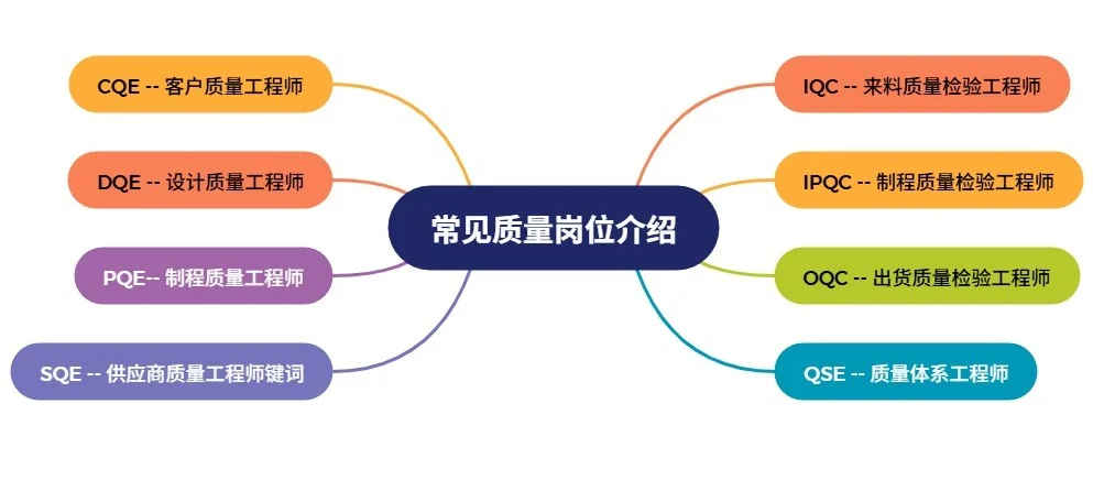 一图看懂质量体系八大岗位