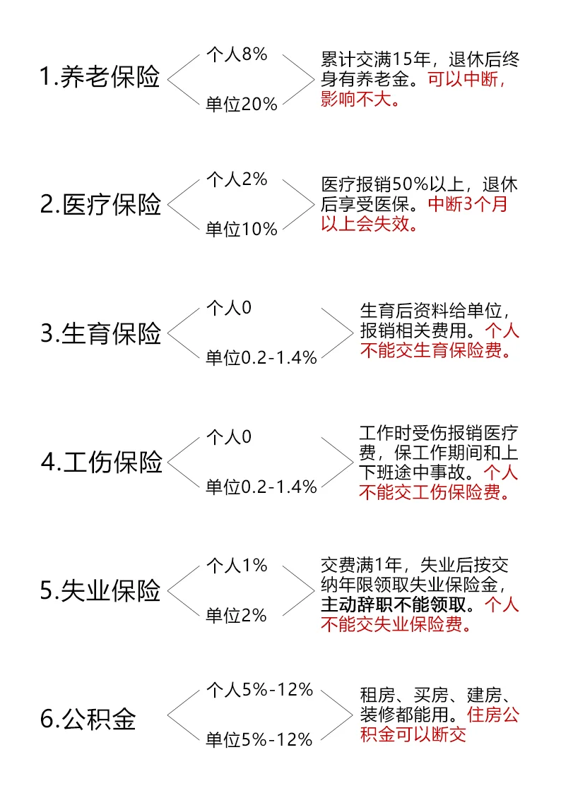 女生独立日记｜五险一金