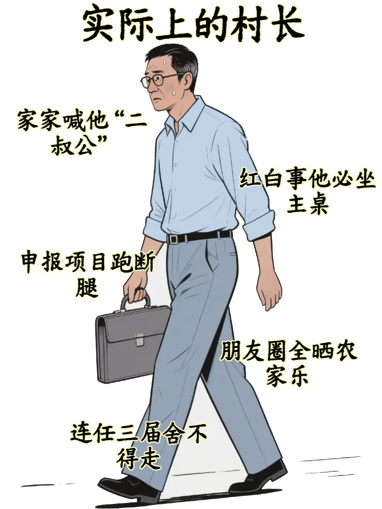 你以为的村长vs实际上的村长