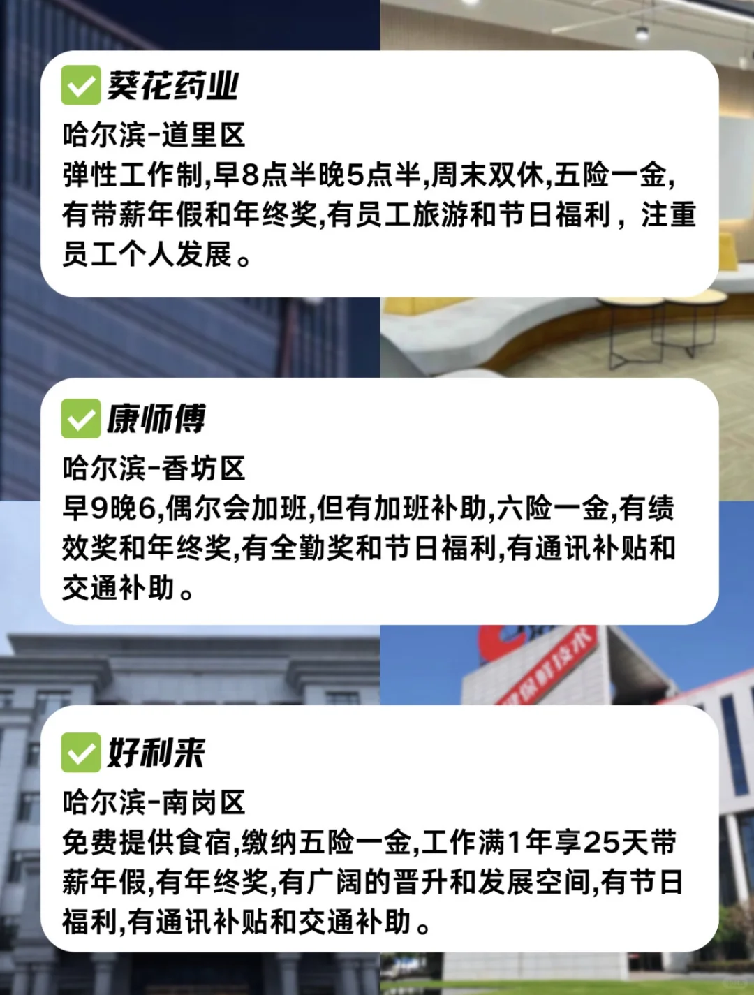大专生可以去的公司——哈尔滨篇