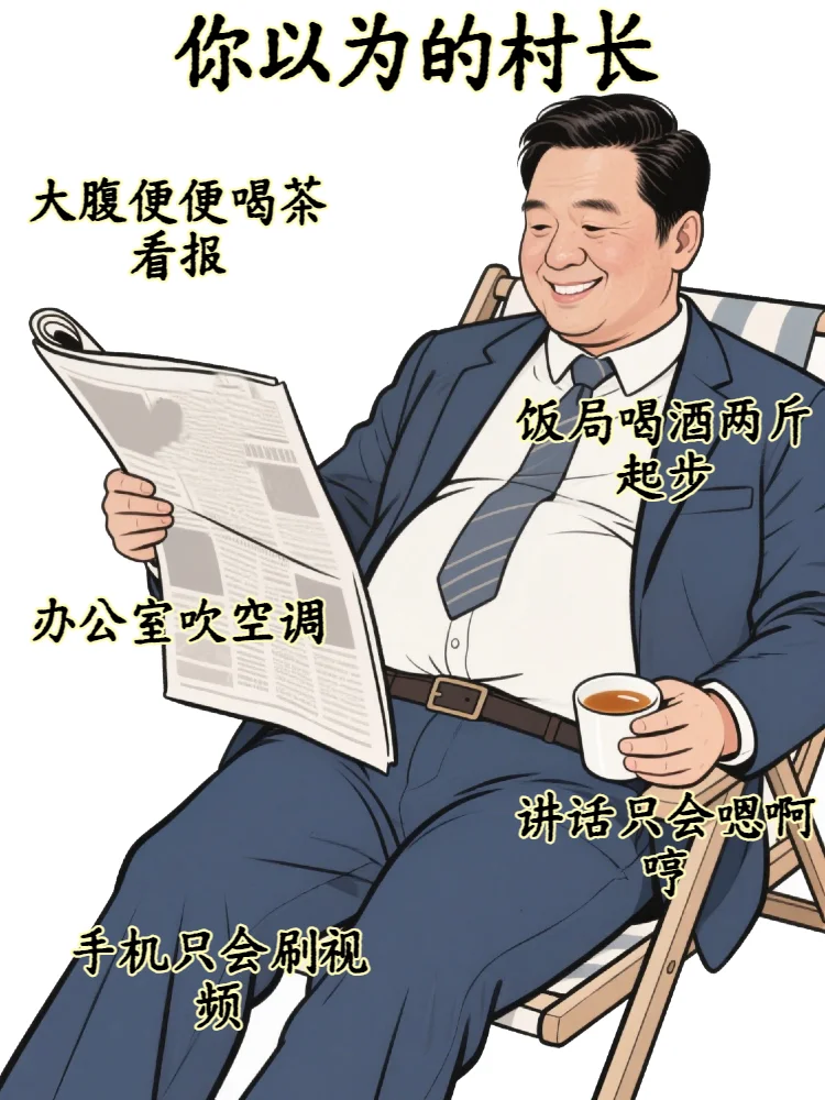 你以为的村长vs实际上的村长