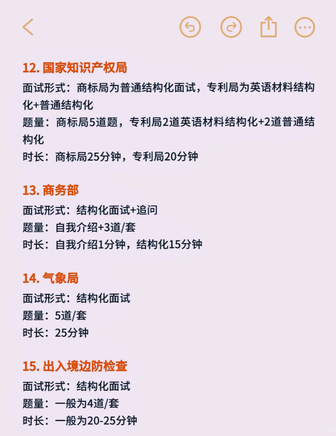 国考面试你了解多少？25年各岗位面试形式