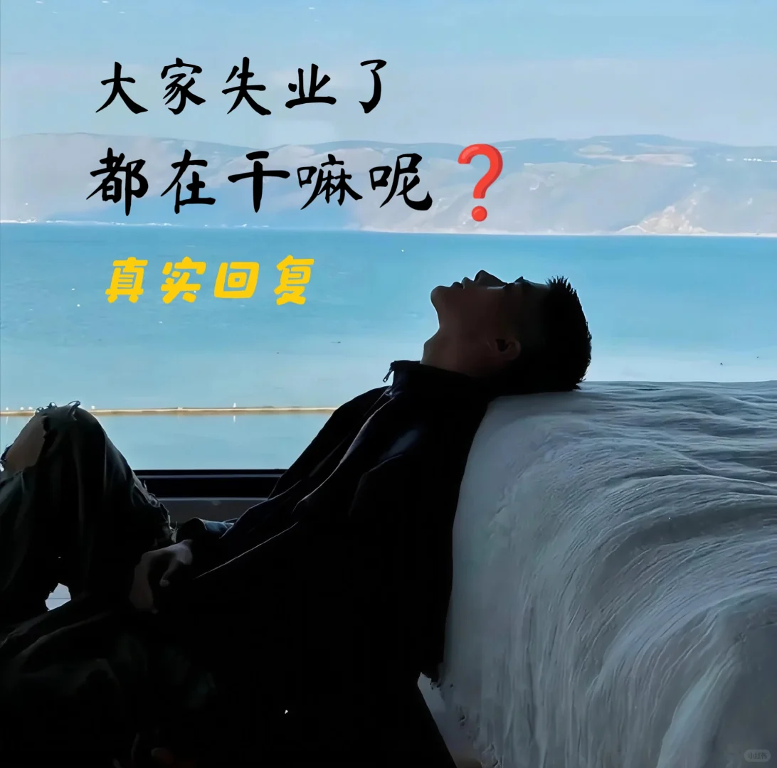 大家失业了，都在干嘛呢❓真实回复❤️