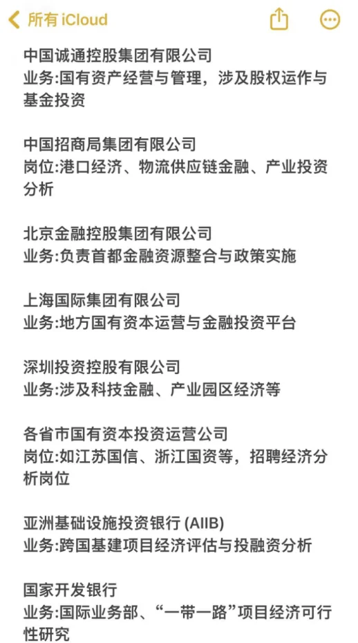 经管专业必投央国企——秋招篇