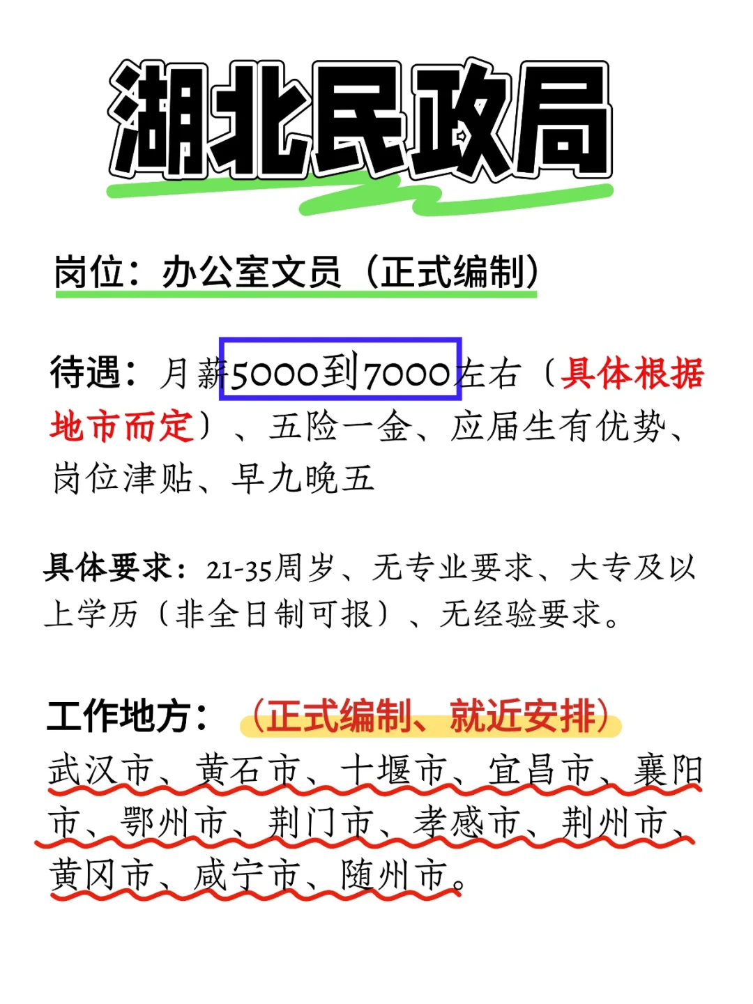 2025湖北民政局事业编，大专35岁以下即可报