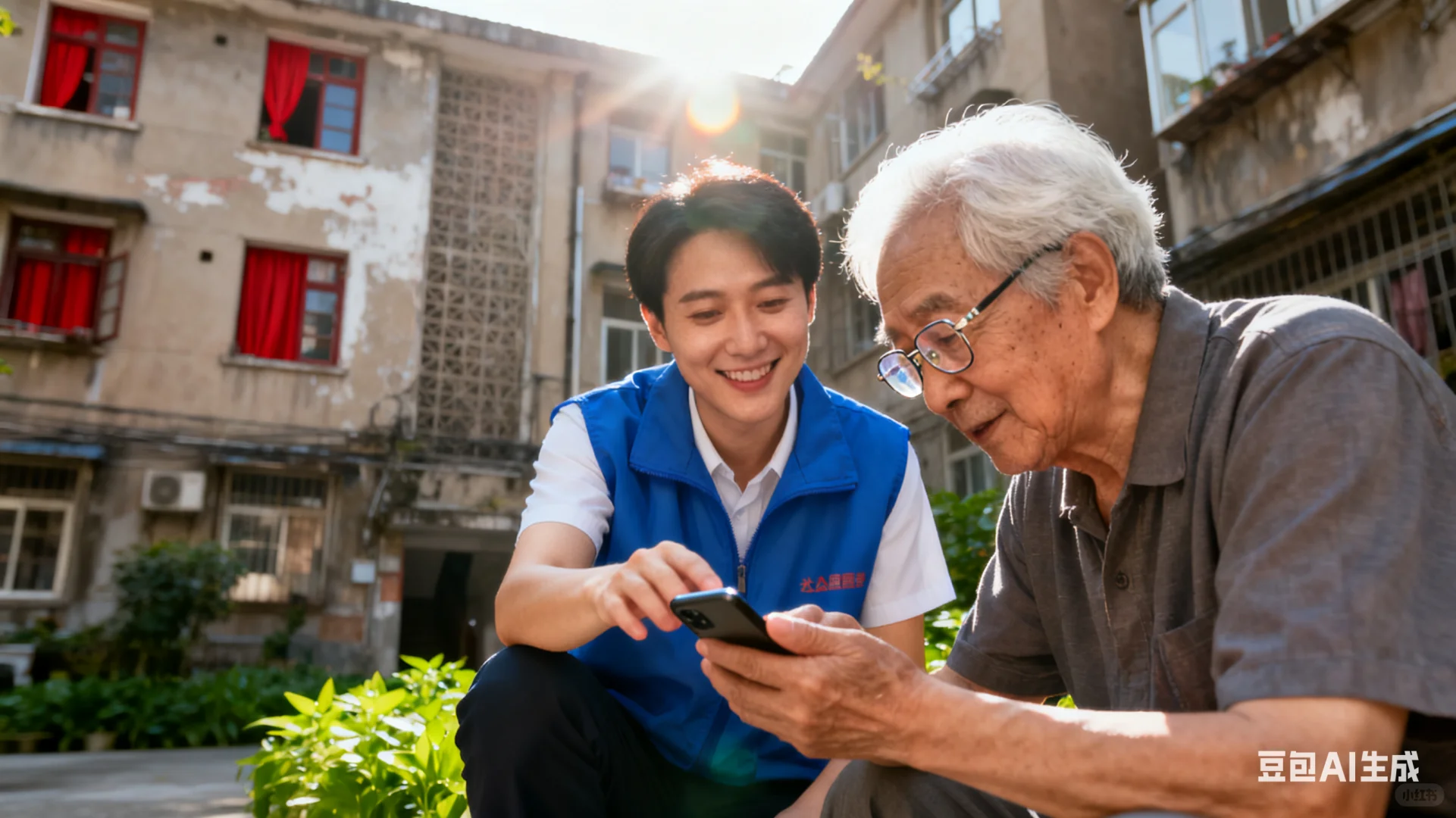 这“十八级台阶”，暖了社工的心