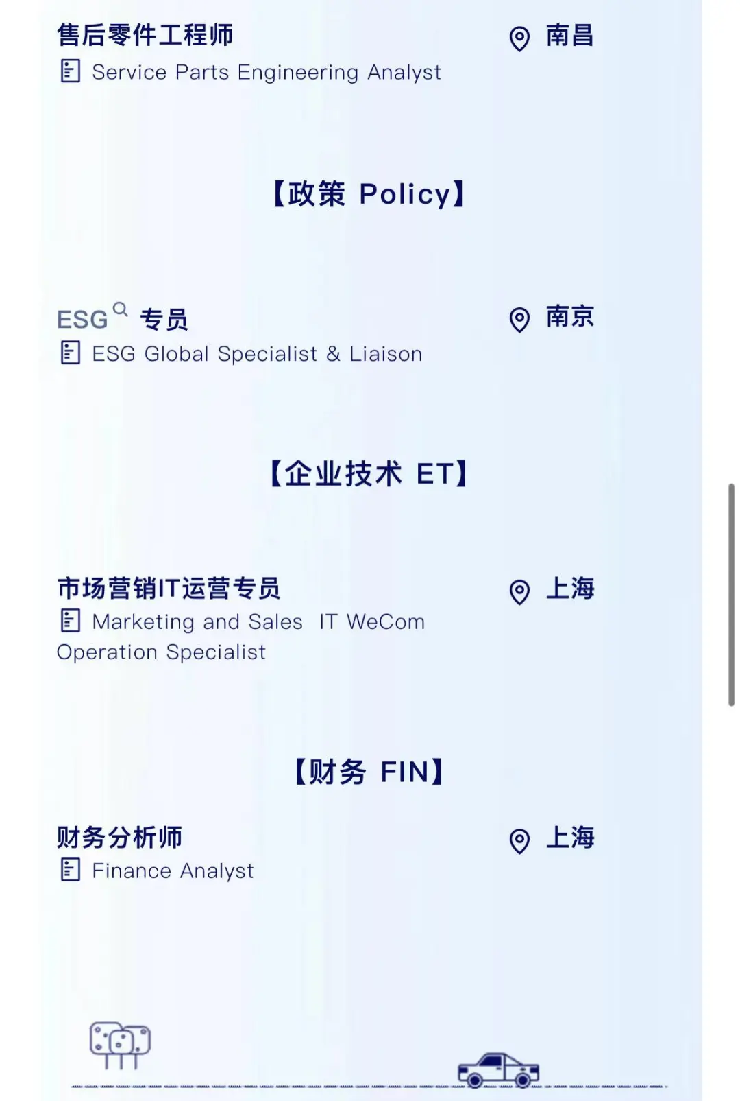 福特中国开始招聘啦！