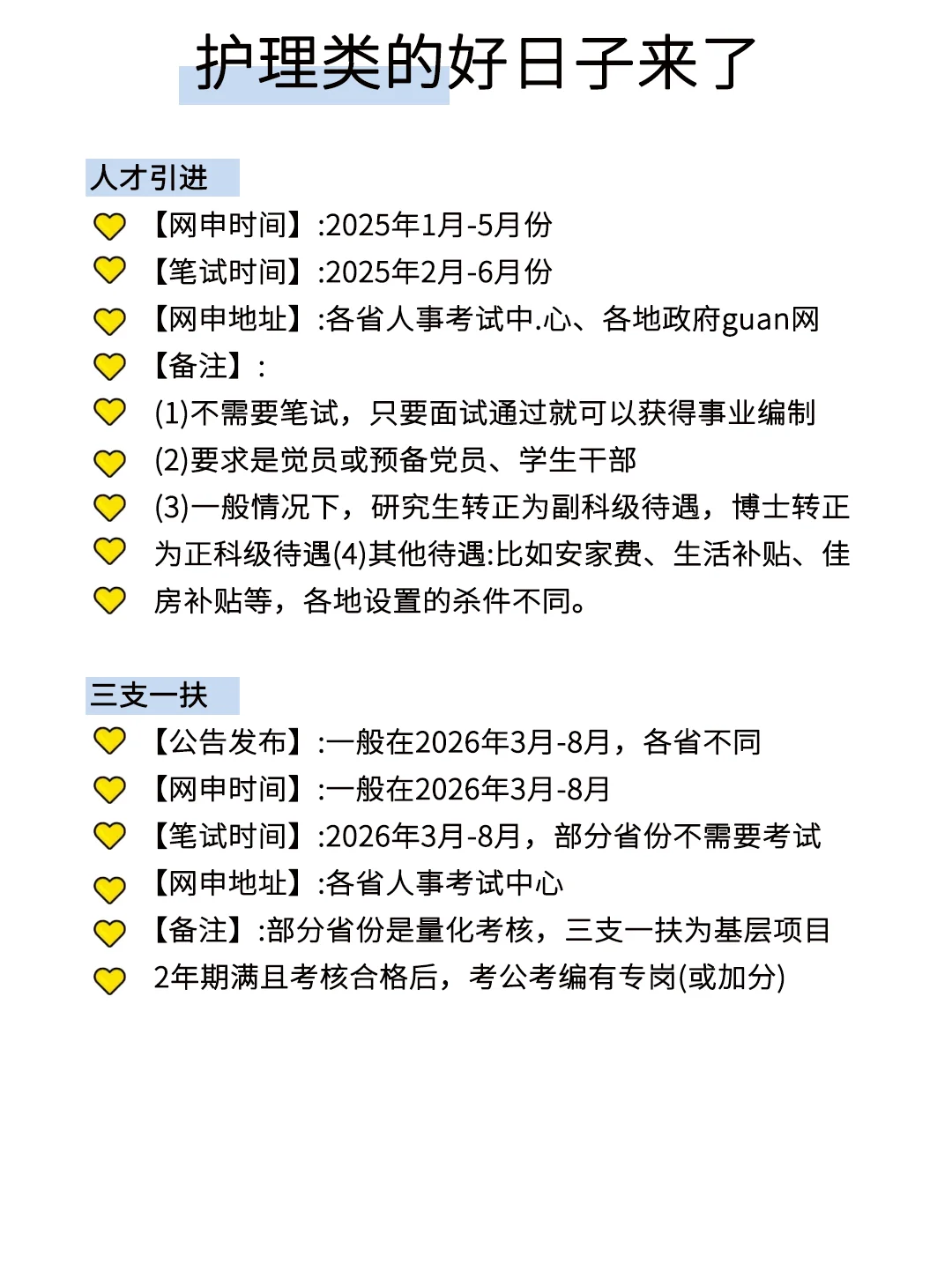 护理专业的好日子来了！！