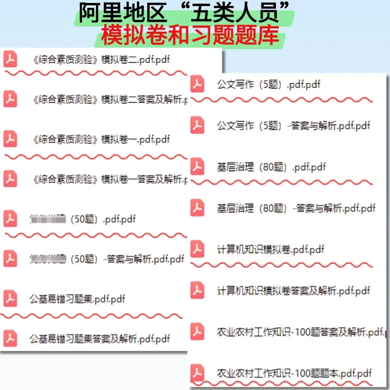 25西藏阿里地区五类人员高校毕业生招聘攻略