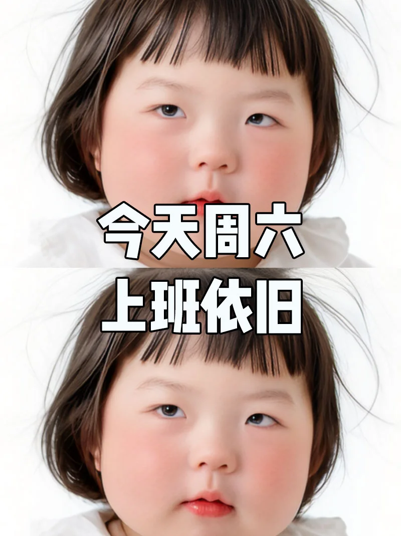 周六还要上班？这是不是你？！