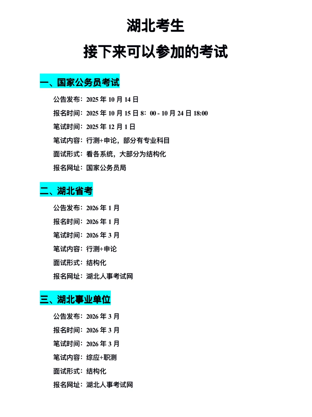 湖北考生别迷茫呀！